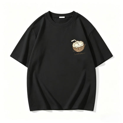 Pure cotton short-sleeved t-shirt
