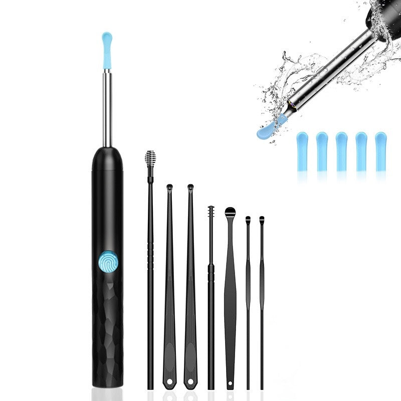 Smart Visual Ear Cleaner earpick NE series High Precision Ear Wax Removal Tool with Camera LED Light Wireless Otoscope Smart Ear Cleaning Kit