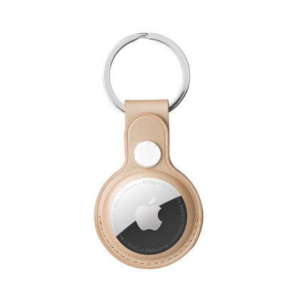 Air Tag Holder Leather with Key Ring